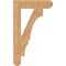 Ekena Millwork Balboa Craftsman Smooth Bracket, Western Red Cedar, 3 1/2"W x 18"D x 30"H BKT04X18X30BOA04SWR - alternate 4